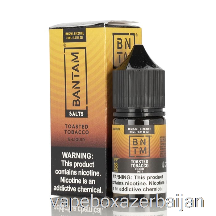 E-Juice Vape Toasted Tobacco SALTS - Bantam Vape - 30mL 18mg